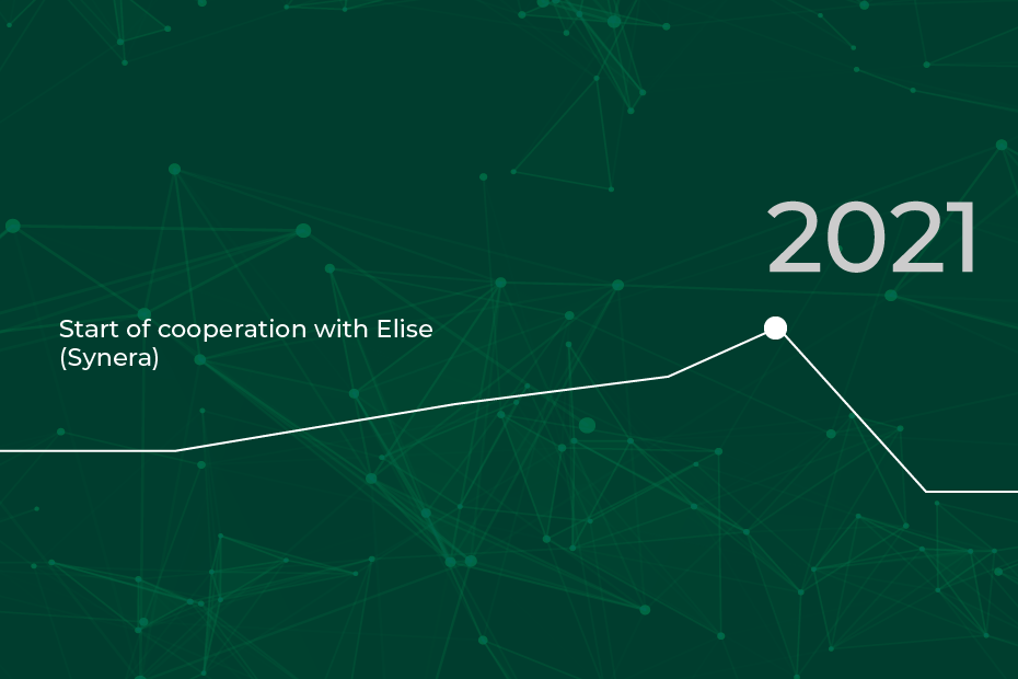 RLE timeline 2021: Start of cooperation with Elise (Synera)