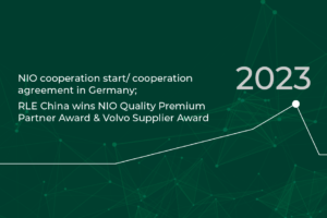RLE timeline 2023 : NIO cooperation start/cooperation agreement in Germany