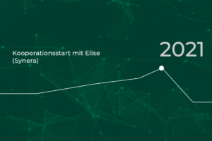 RLE Zeitstrahl 2021: Kooperationsstart mit Elise (Synera)