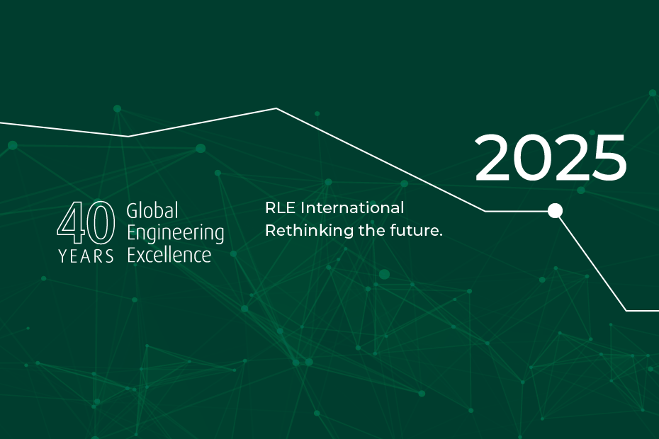 RLE Zeitstrahl 2025: 40 Jahre RLE Jubiläum